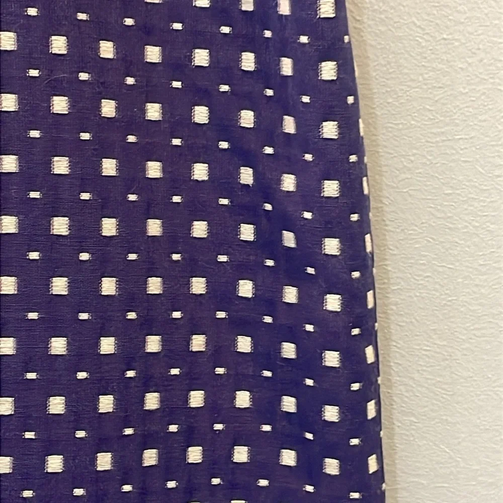 Banana Republic Navy White Polka Dot Pencil Skirt Size 10 Career Office